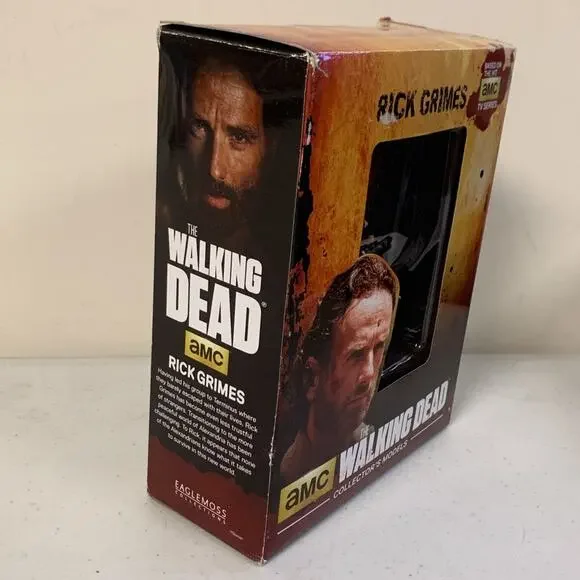 2015 AMC The Walking Dead Eaglemoss Collectors 4” Models Rick Grimes Fig… - Picture 5 of 6